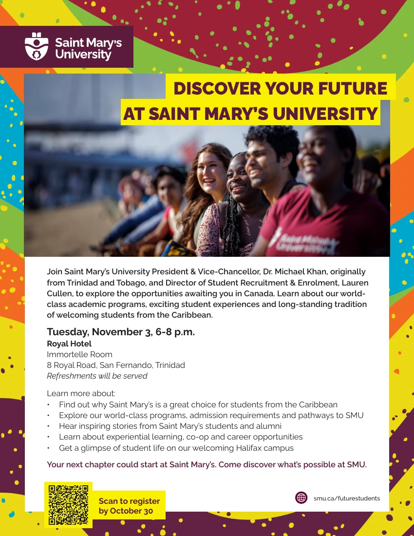 Discover your future at Saint Mary’s poster